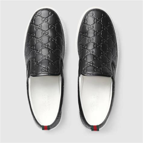 men's gucci slip on sneakers